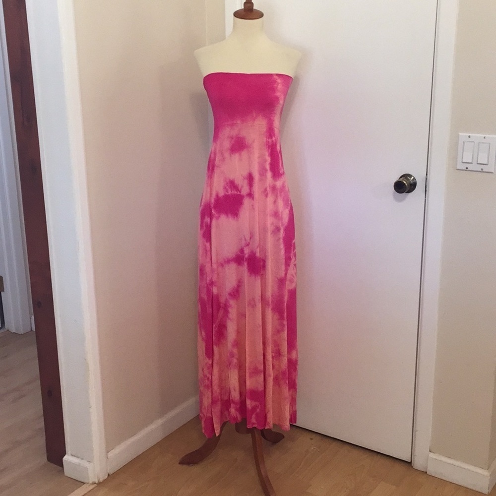 L LOVE TANJANE Tube Dress Maxi FF11 3879